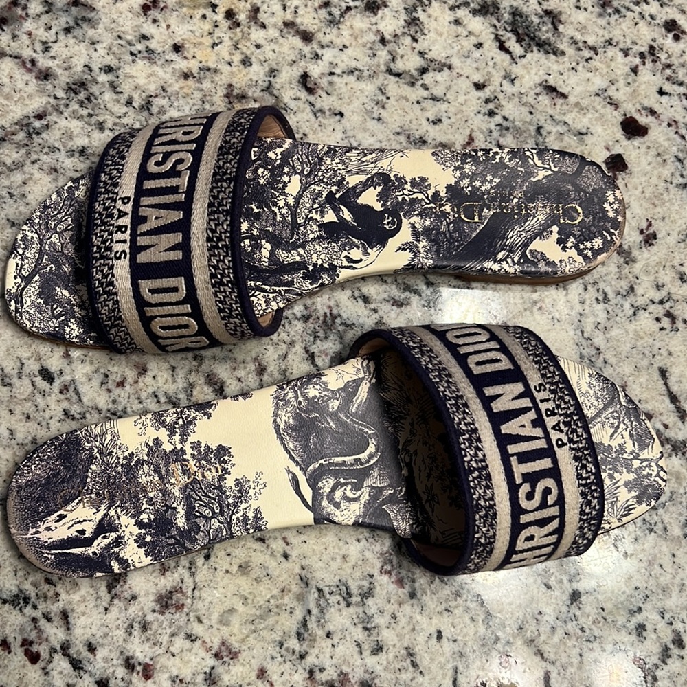 Christian Dior slides
